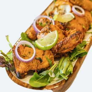 Tandoori Chicken: <br>Full(8 pcs)  {GF, CD, NF}