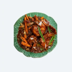 Chilli Prawns <br>{CG, NF, DF}