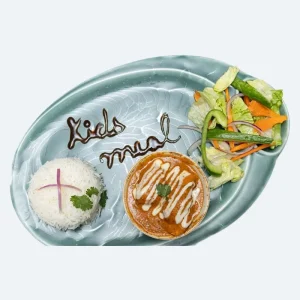 Curry + Rice + Salad